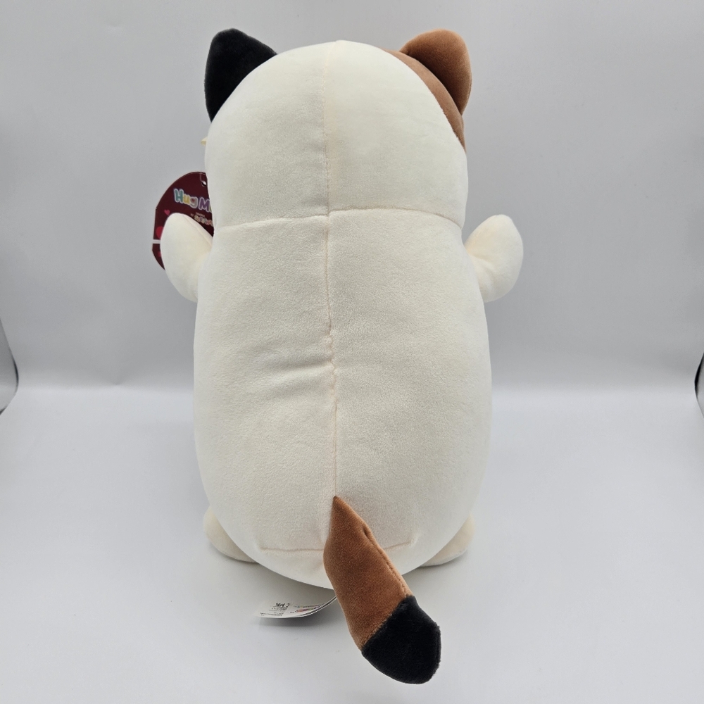 NEW Squishmallows Hug Mees Cam Calico Cat Valentines Plush Stuffed Animal 12" - Picture 5 of 14